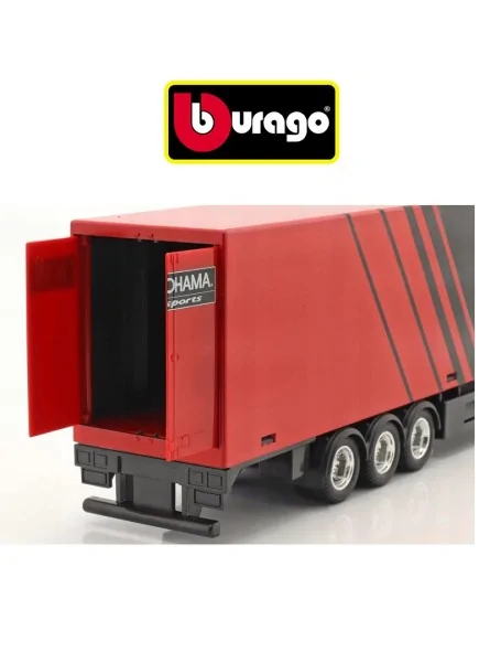 Burago Camion con Rimorchio Yokohama scala 1/43