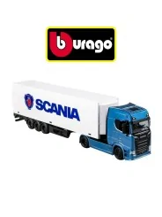 Burago Camion con Rimorchio Scania Scala 1/43