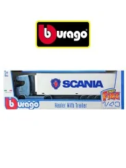 Burago Camion con Rimorchio Scania Scala 1/43