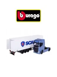 Burago Camion con Rimorchio Scania Scala 1/43
