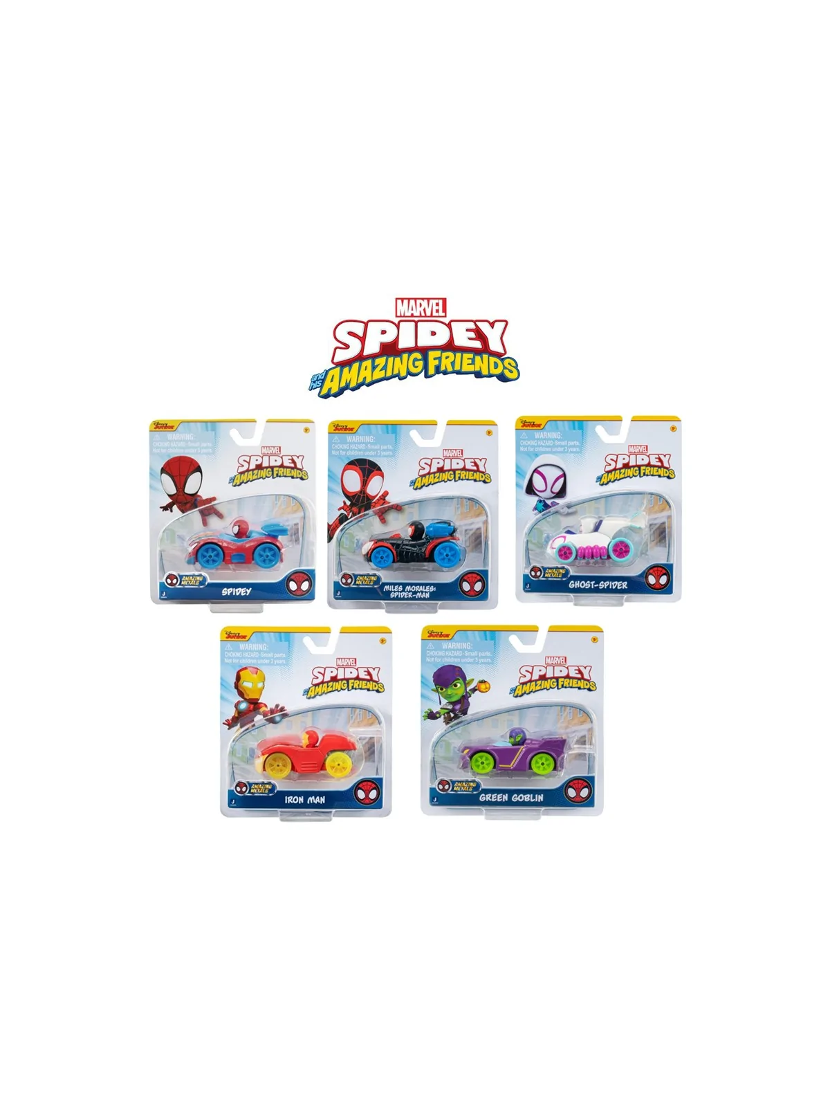 Spidey Veicoli Diescast Scala 1/64