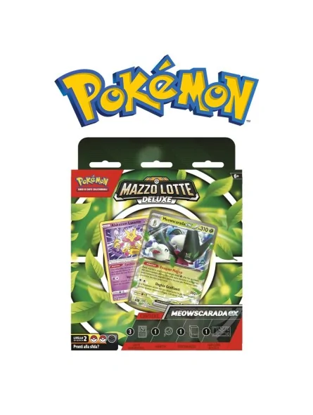 Pokemon Mazzo Lotte Deluxe Quaquaval e Mewscarada