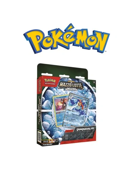 Pokemon Mazzo Lotte Deluxe Quaquaval e Mewscarada