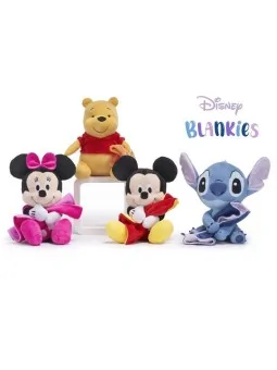 Peluche Personaggi Disney con Copertina 22 Cm