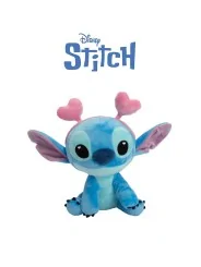 Peluche Disney Stitch con Cerchietto a Cuore 25 CM