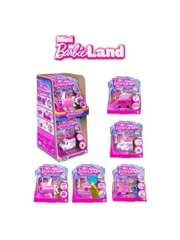 Mini Barbie Land Color Change Bambola con Veicoli