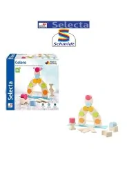 Selecta Coloro Mattoncini Per Costruzioni in Legno