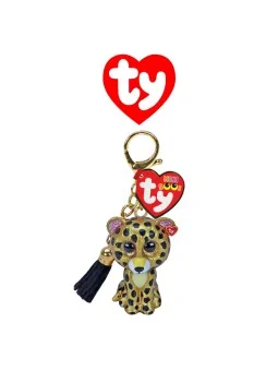 Ty Mini Boos Clip Sterling Leopard