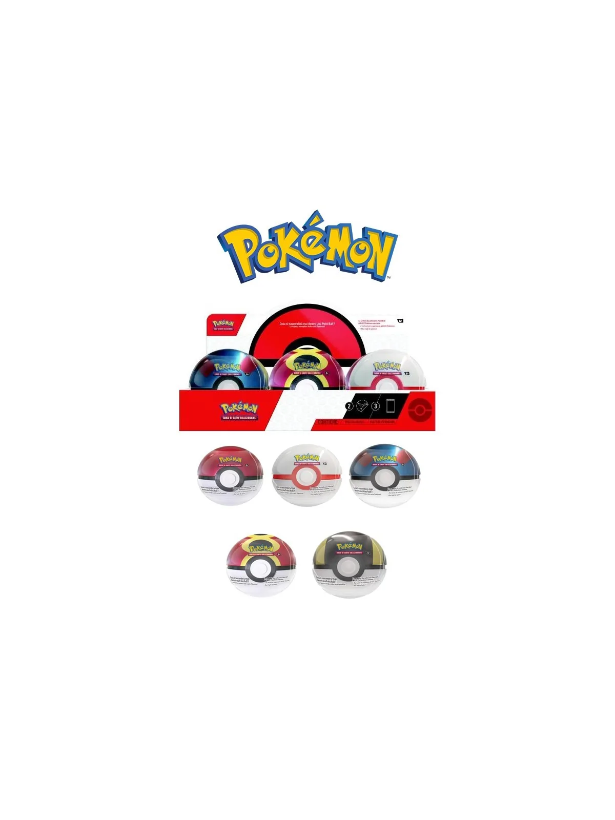 Pokemon Tin Poke Ball Ottobre 2025