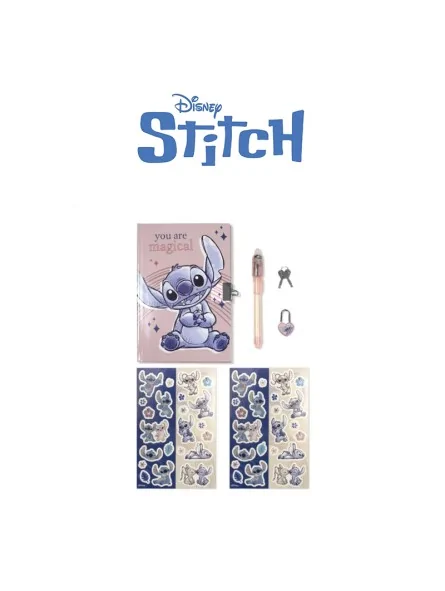 Disney Stitch Diario Segreto con Penna Magica