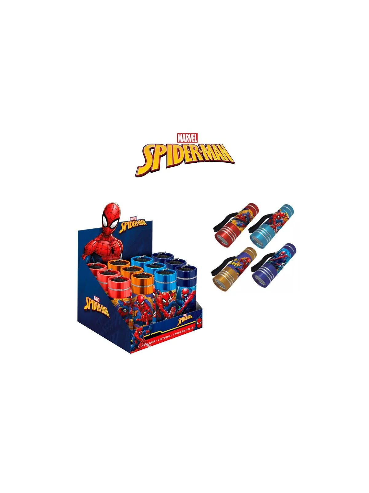 Spiderman Torcia a Led