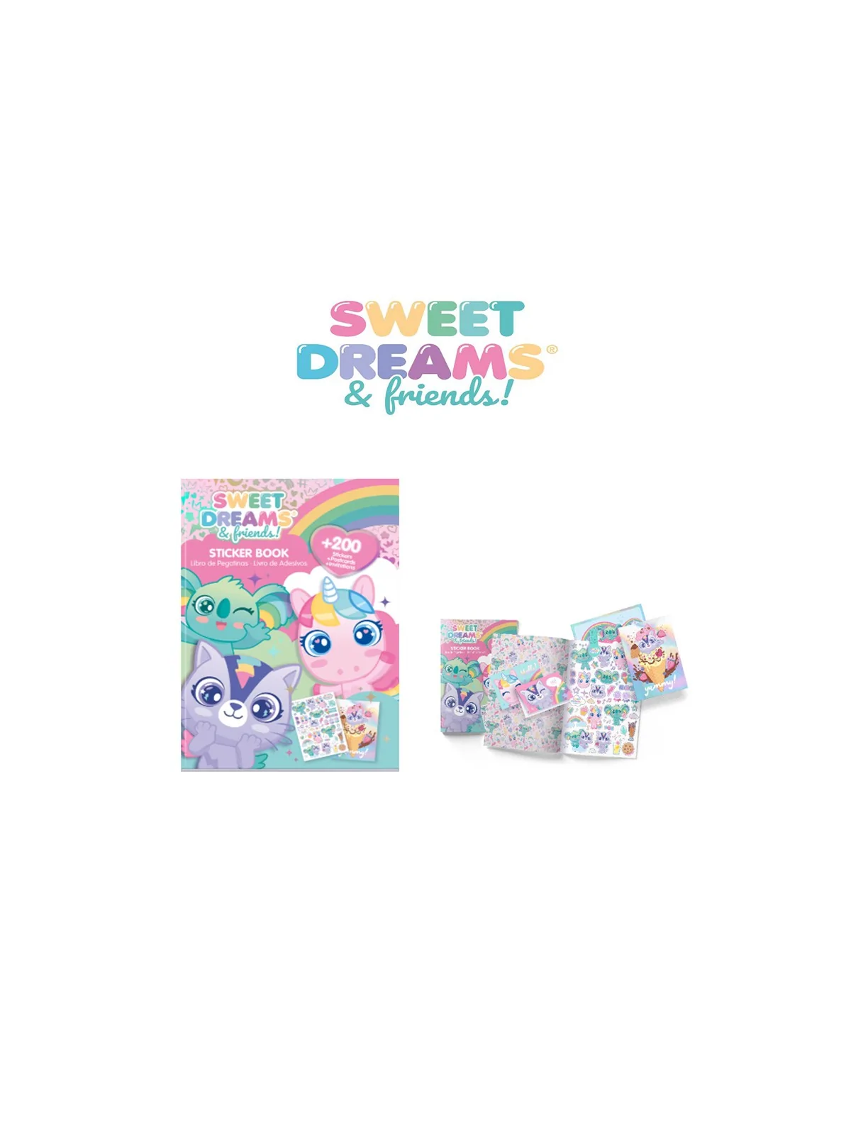 Sweet Dreams Stickers Book