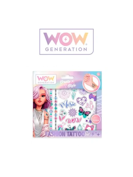 Wow Generation Fashion Tattoo Set