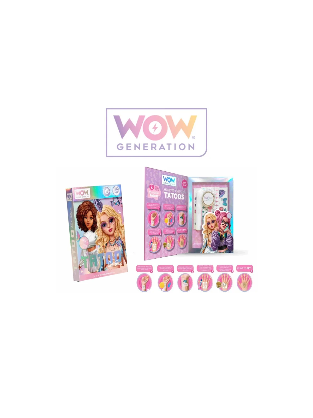 Wow Generation Tattoo Set Box