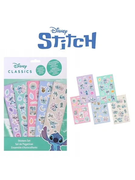 Disney Stitch Stickers Set