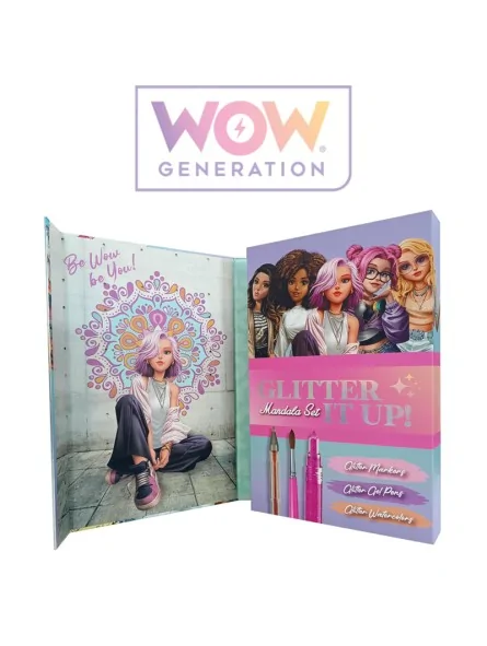 Wow Generation Glitter Mandala Set