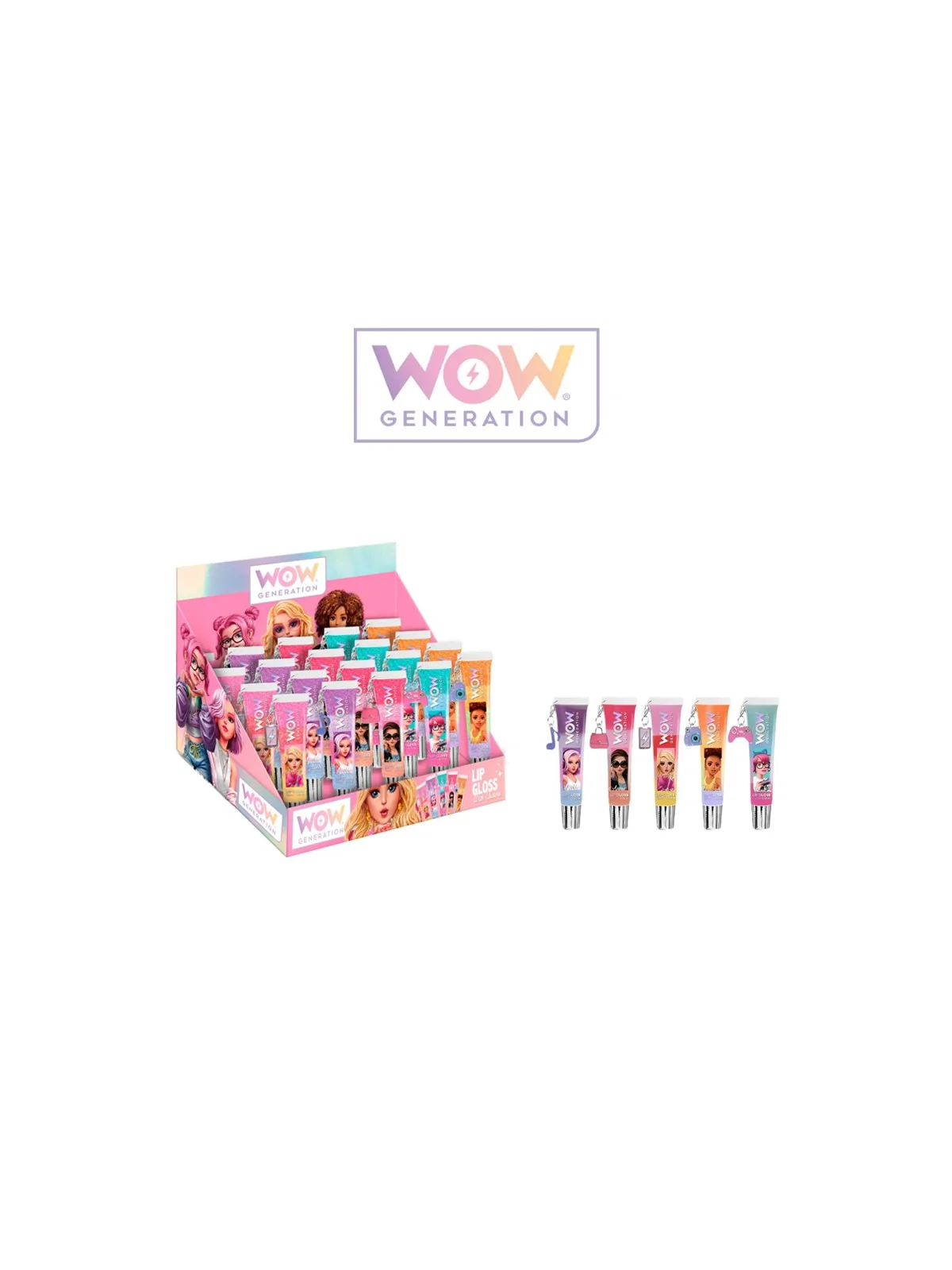 Wow Generation Lip Gloss Con Charms