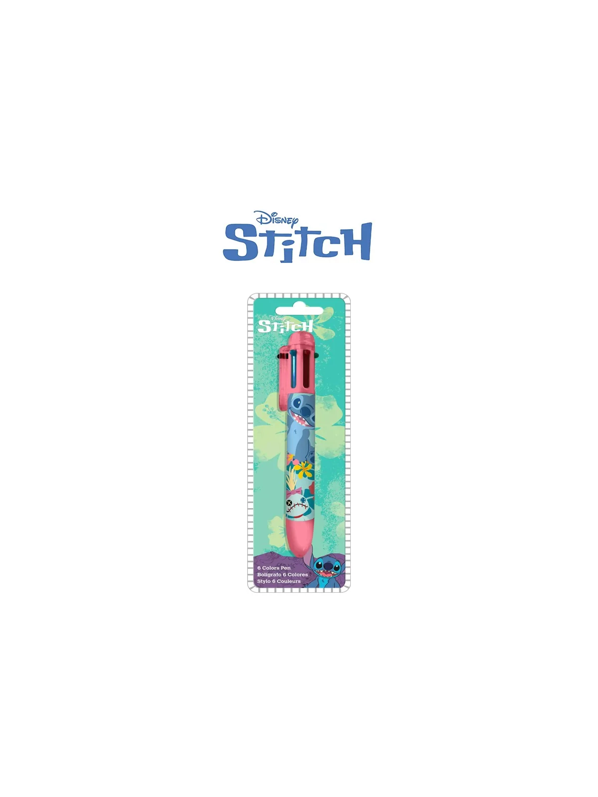 Disney Stitch Penna 6 Colori