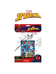Spiderman Colouring Set Ast 1