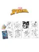 Spiderman Colouring Set Ast 1