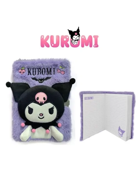 Kuromi Peluche Notebook 3D