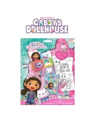 Gabbys Dollhouse Colouring Set