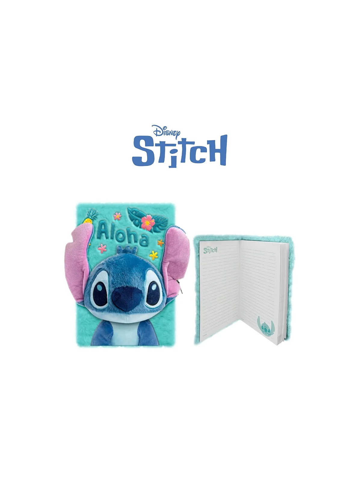 Stitch Peluche Notebook 3D