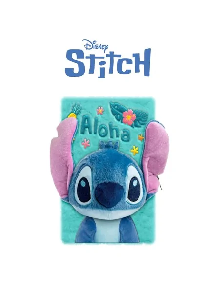 Stitch Peluche Notebook 3D