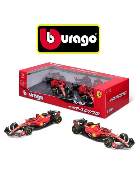 Burago Gift Pack 2 Ferrari SF23 Scala 1/43