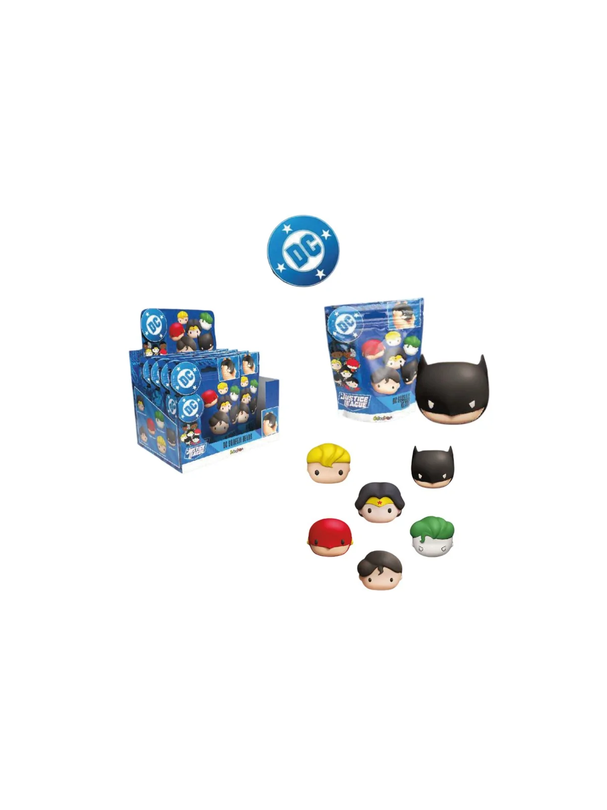 Dc Comics Squeeze Heads