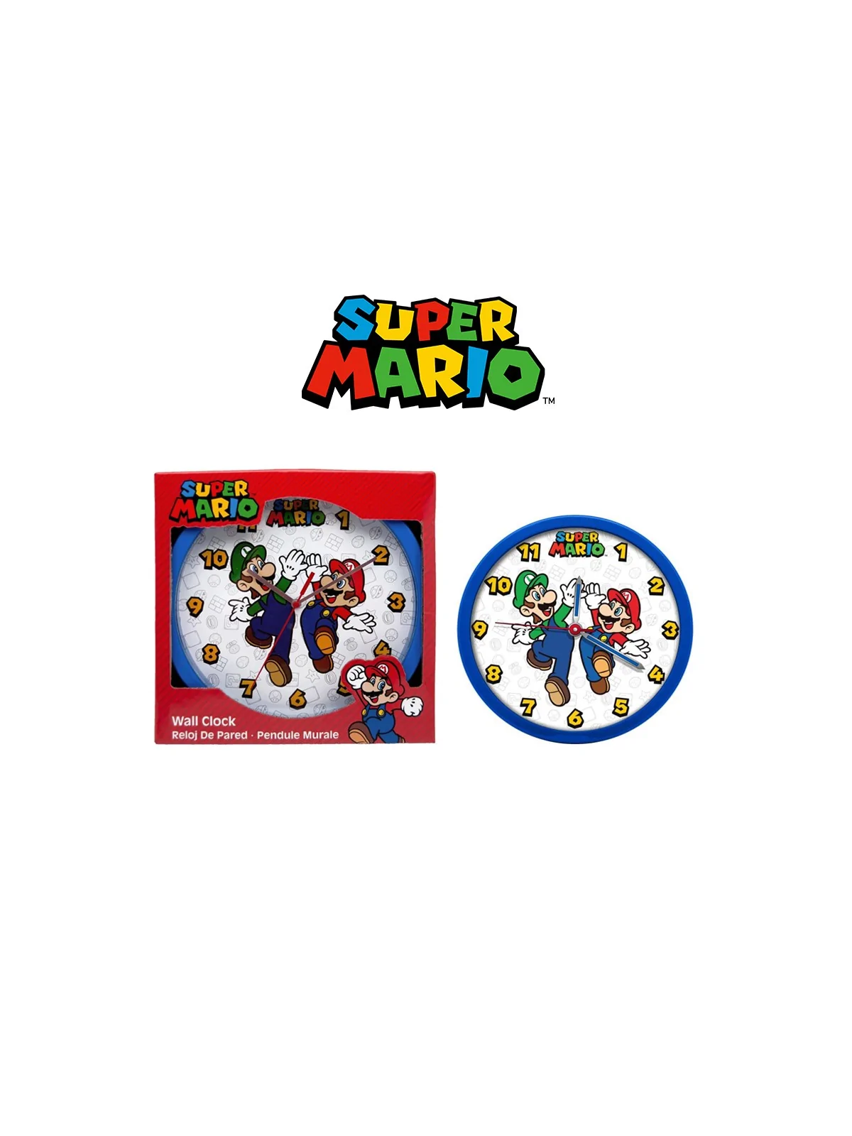 Super Mario Orologio da Parete