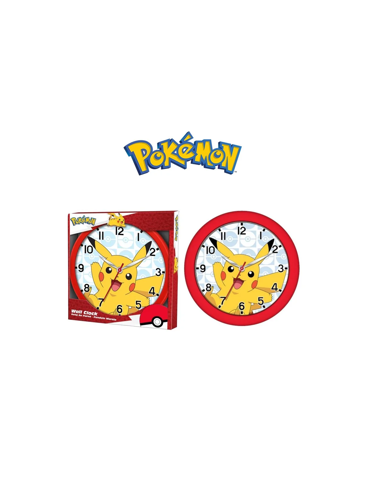 Pokemon Orologio da Parete