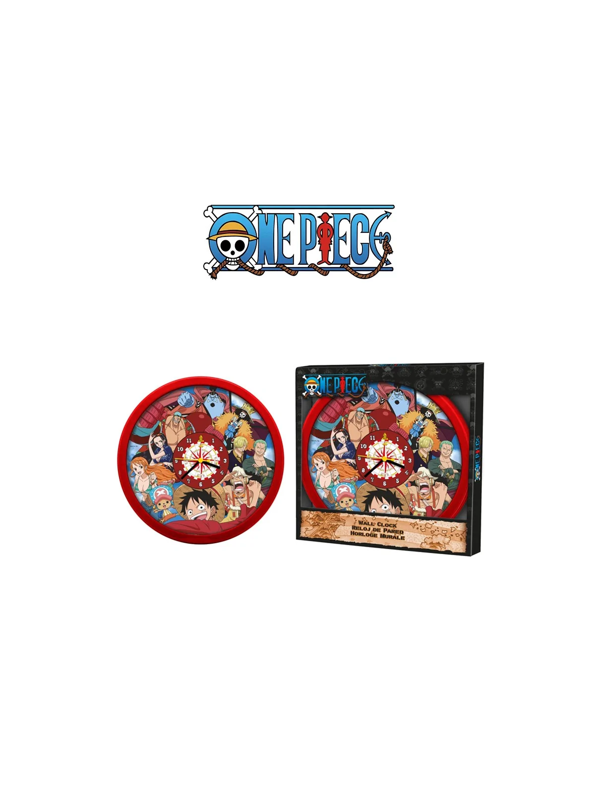 One Piece Orologio da Parete