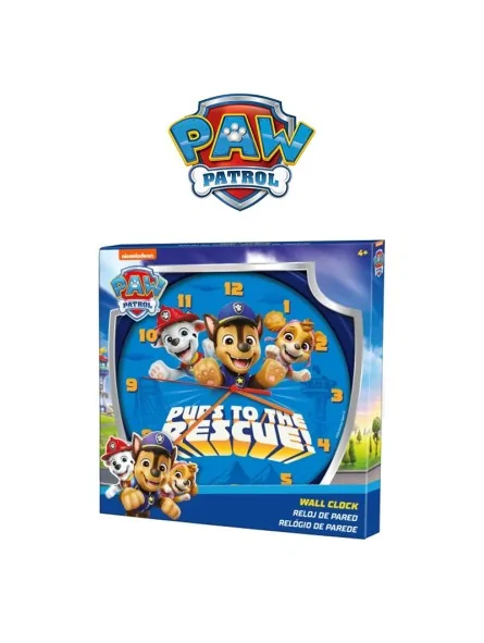 Paw Patrol Orologio da Parete