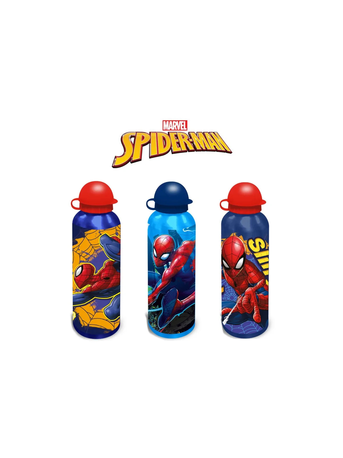 Spiderman Borraccia in Alluminio 500 ML