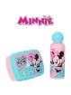 Disney Minnie Lunch Box con Borraccia in Alluminio 500 ML