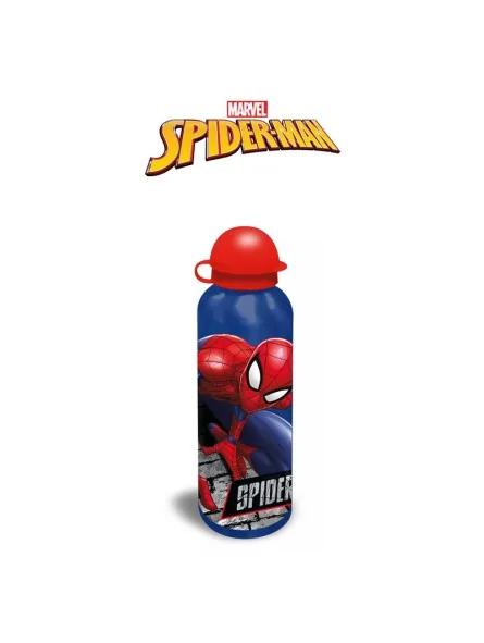 Spiderman Lunch Box con Borraccia Alluminio 500 ml