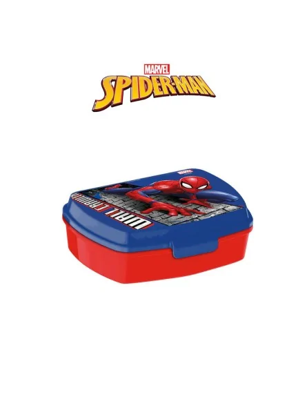 Spiderman Lunch Box con Borraccia Alluminio 500 ml