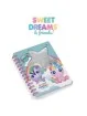 Sweet Dreams Notebook con Glitter