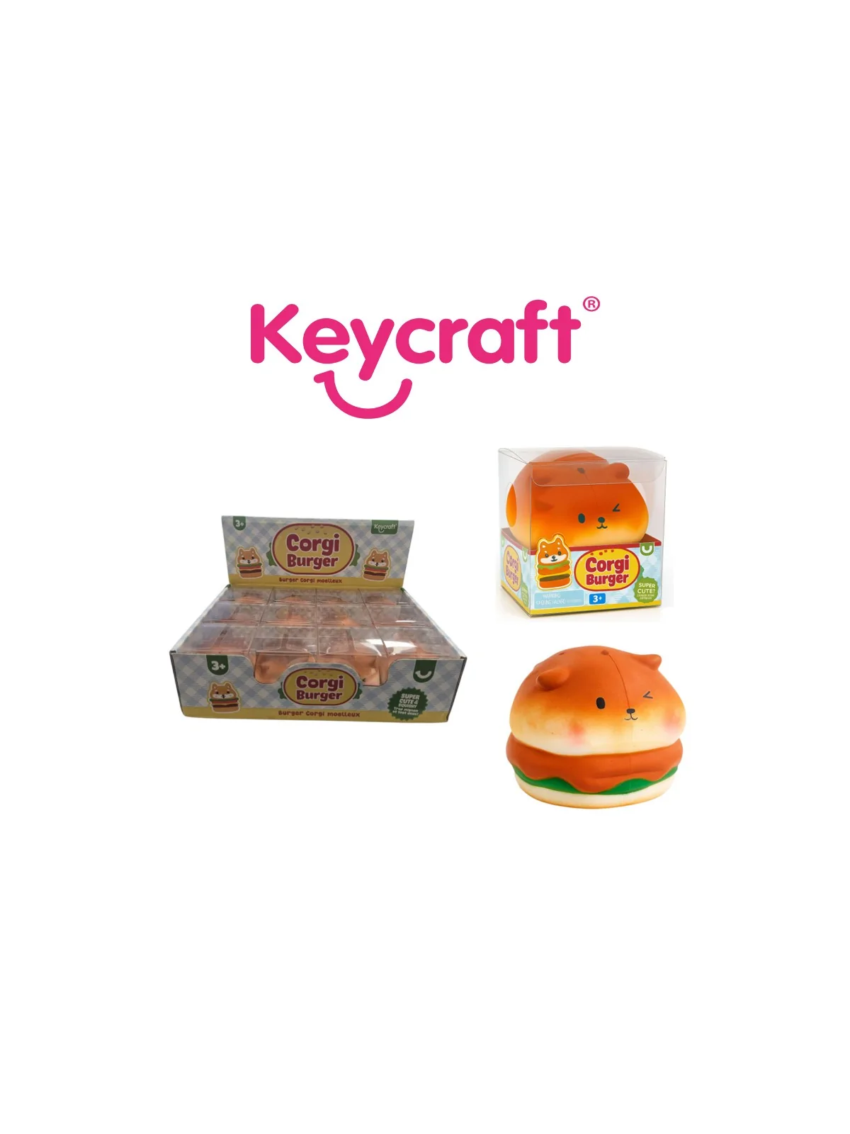 Corgi Burger Super Squishy