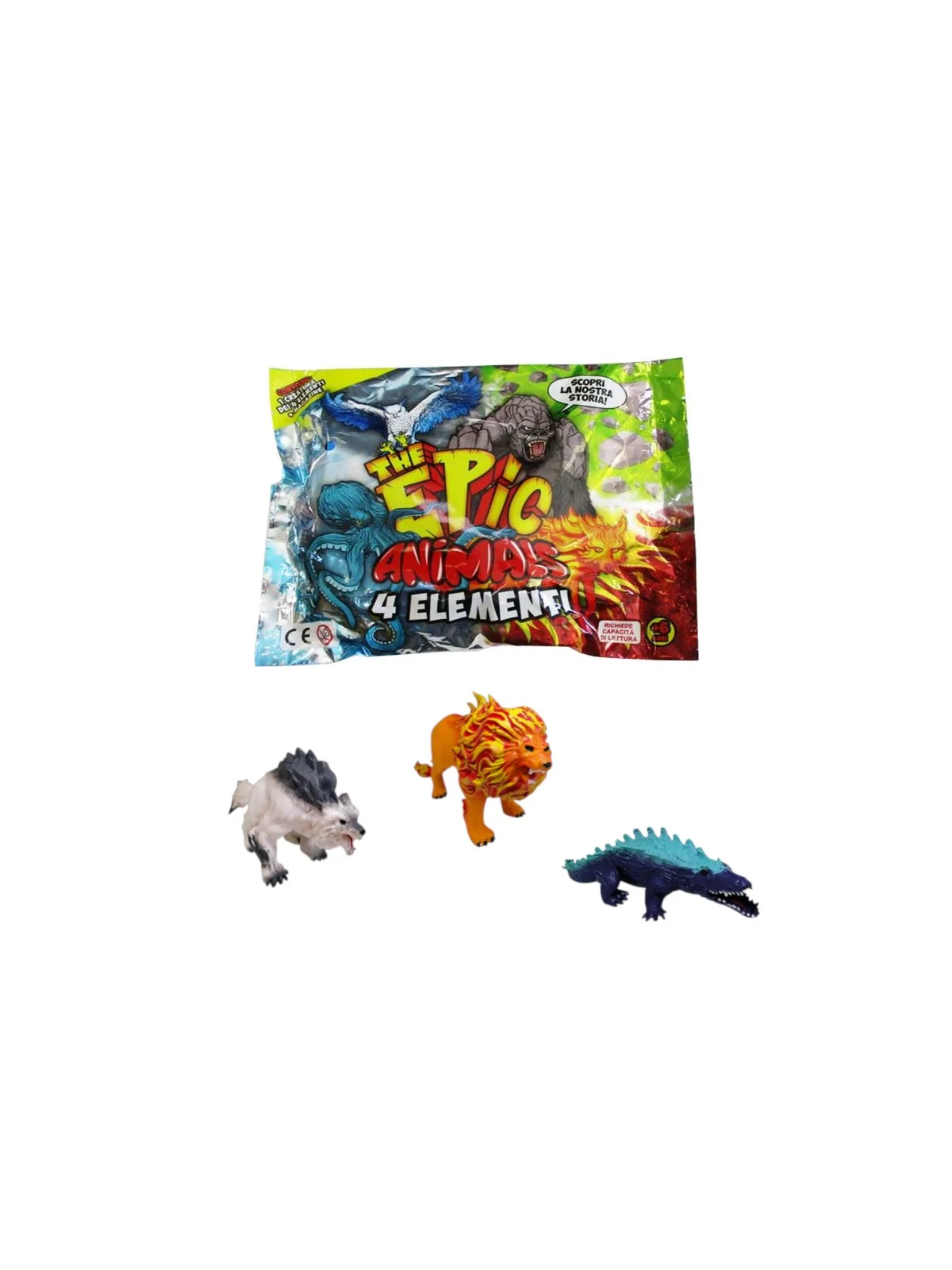 Epic Animals 4 Elementi Dino