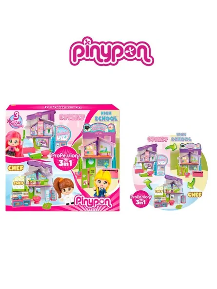 Pinypon Professioni 3 in 1 Pinypon Professioni 3 in 1