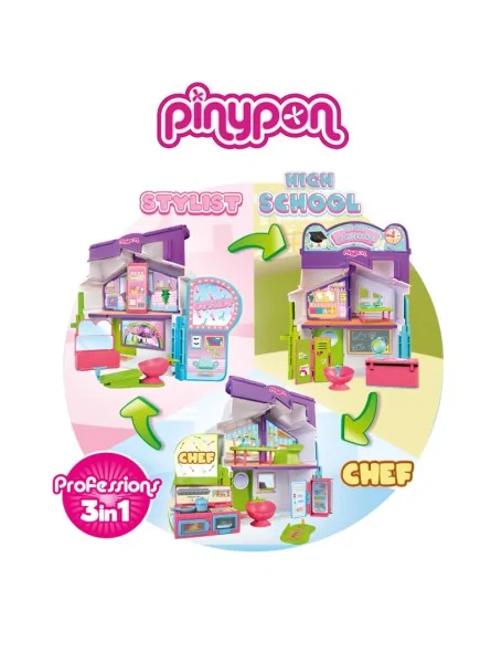 Pinypon Professioni 3 in 1 Pinypon Professioni 3 in 1