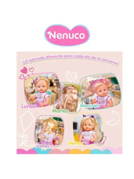 Nenuco School Hairstyles