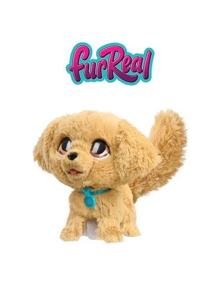 Fur Real Wagalots Golden Retriver Interactive 20 cm