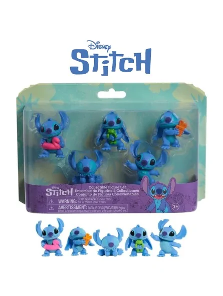 Disney Stitch Set 5 Figure
