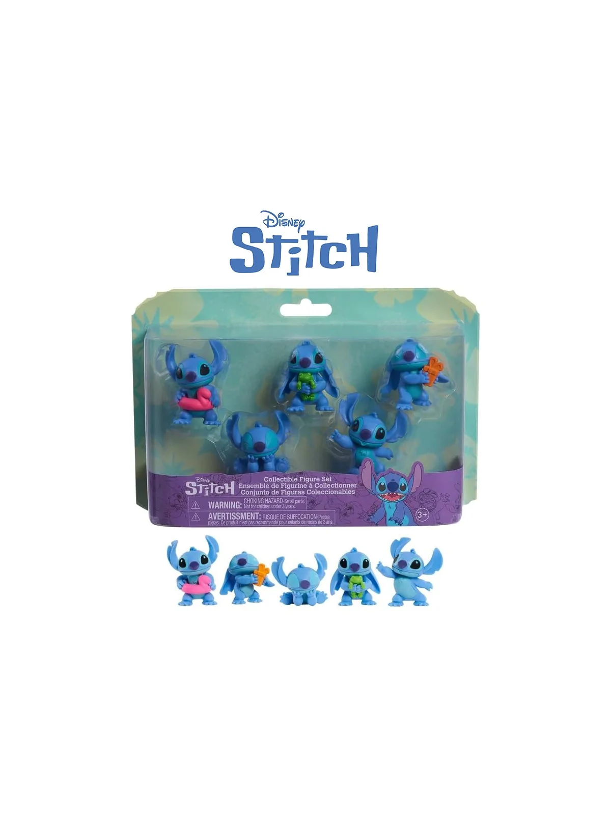 Disney Stitch Set 5 Figure