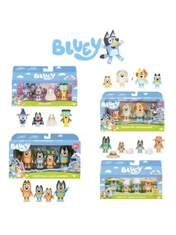 Bluey 4 Personaggi Assortiti