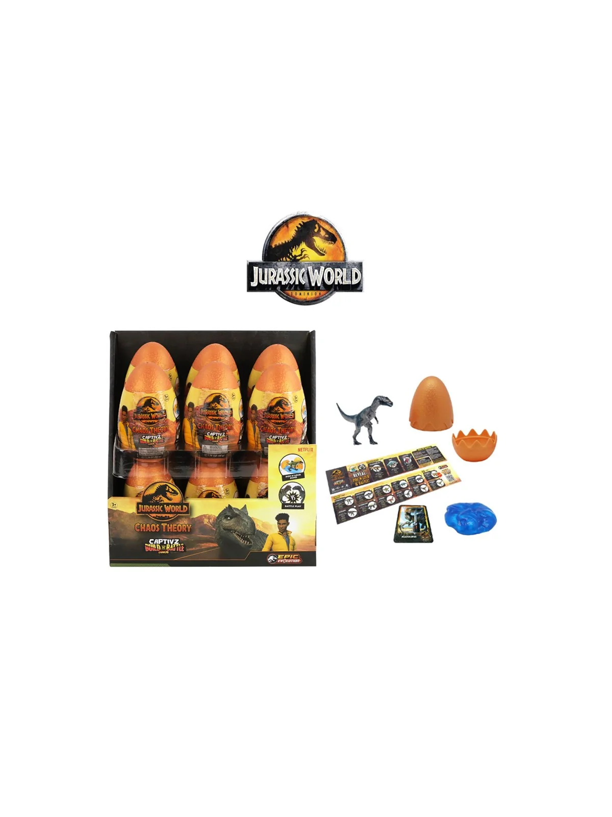 Jurassic World Chaos Theory Eggs