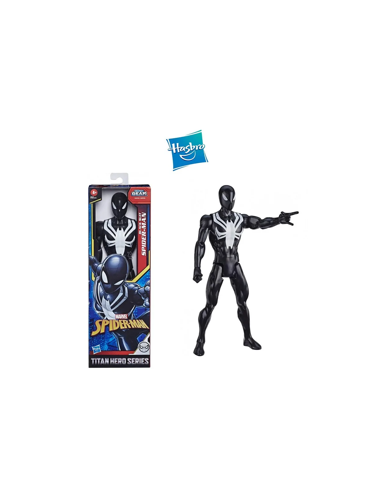Marvel Spiderman Titan Hero Black 30 cm